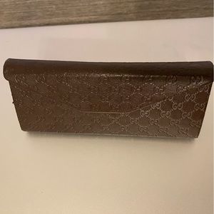 Gucci Guccissima sunglasses case